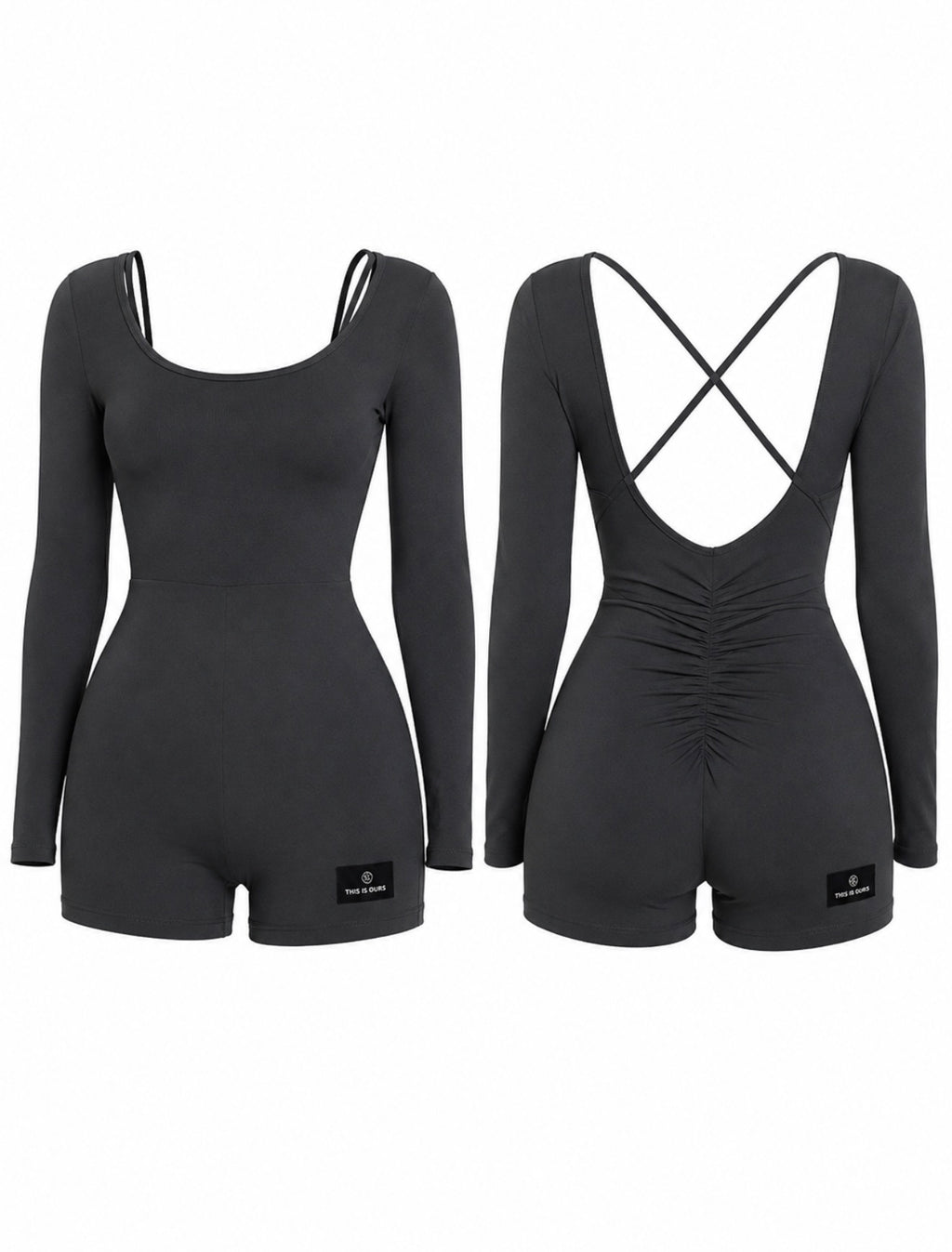 Open-Back Romper