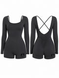 Open-Back Romper